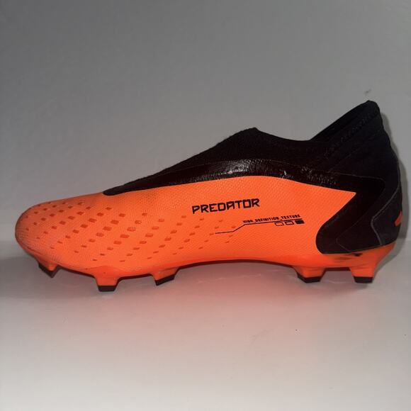 Adidas Predator Accuracy+ FG Orange Black Soccer Cleats GW4595 Men\'s Size 8 Shoe main image 5